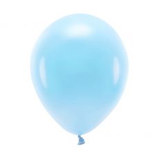 Balony błękitne 10 szt. ECO 26 cm